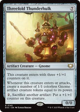 Mecanotrovão Tríplice / Threefold Thunderhulk - Magic: The Gathering - MoxLand